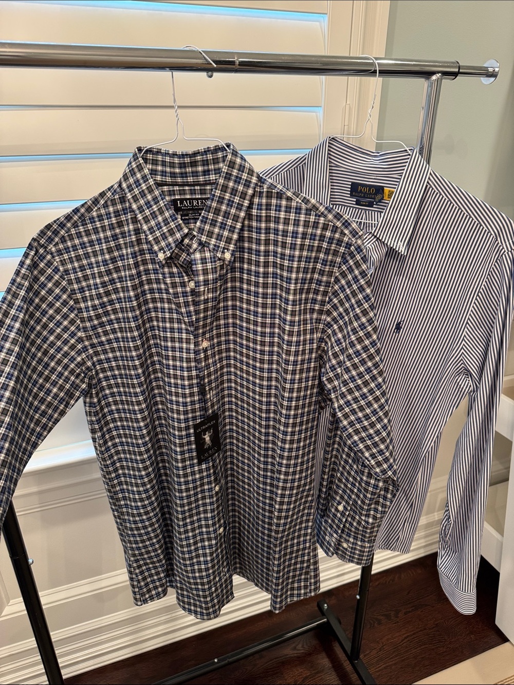 TWO Ralph Lauren Shirts - One with Tags